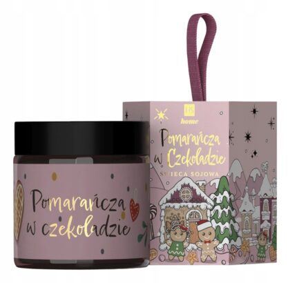 HISKIN Świeca zapachowa sojowa Pomarańcza w czekoladzie 1szt