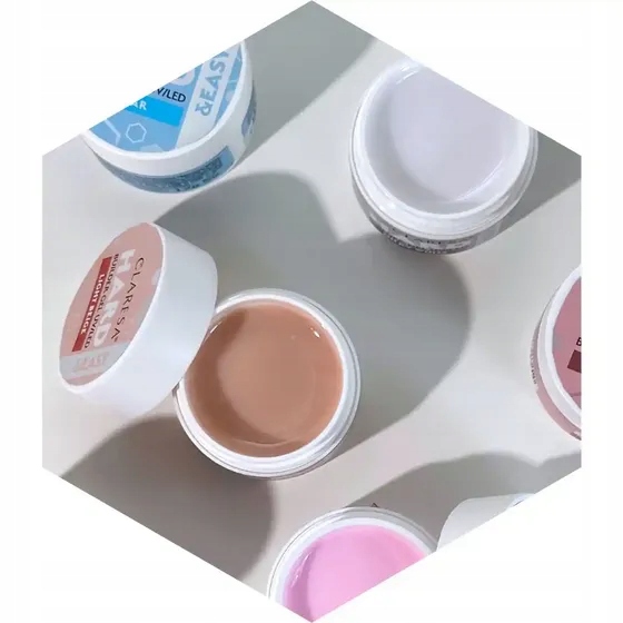 CLARESA ŻEL BUDUJĄCY HARD&EASY MILKY WHITE 12g - obrazek 7