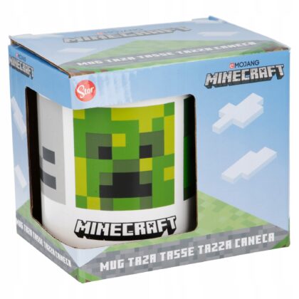 MINECRAFT Kubek Ceramiczny z uchem 325 Ml