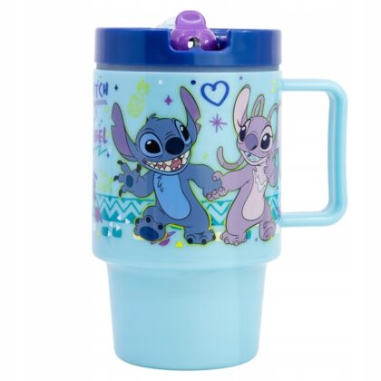 LILO I STITCH Bidon do picia dla dzieci z ustnikiem 530ml
