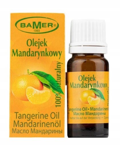 BAMER Olejek eteryczny Mandarynkowy 100% Naturalny 7ml