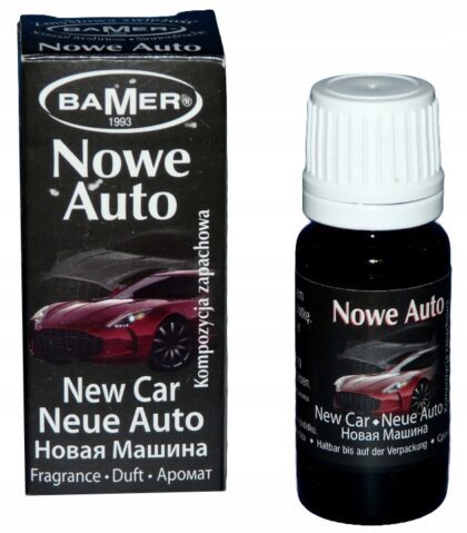 BAMER Olejek zapachowy NOWE AUTO 7ml