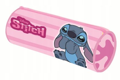 STITCH PIÓRNIK SASZETKA TUBA RÓŻOWA 23 cm
