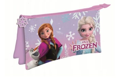FFROZEN Disney Kraina Lodu Piórnik 3 przegródki 22cm