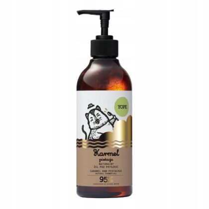 YOPE Naturalny żel pod prysznic Pistacja i Karmel 400 ml