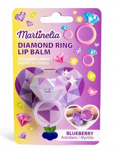 MARTINELIA Balsam pomadka do ust dla dzieci Pierścionek Jagoda