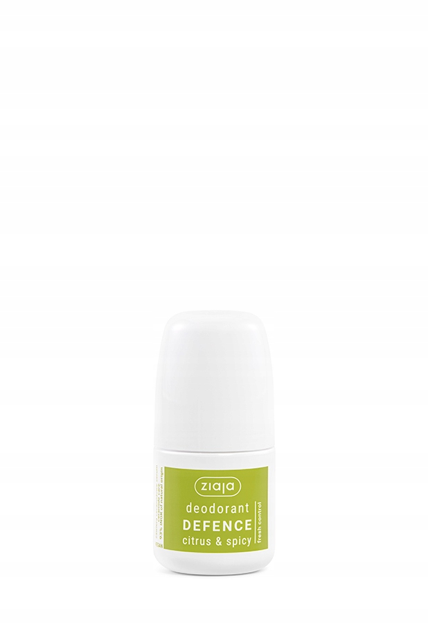 ZIAJA Dezodorant w kulce Defence citrus & spicy Neutralizuje zapach 60ml - obrazek 3