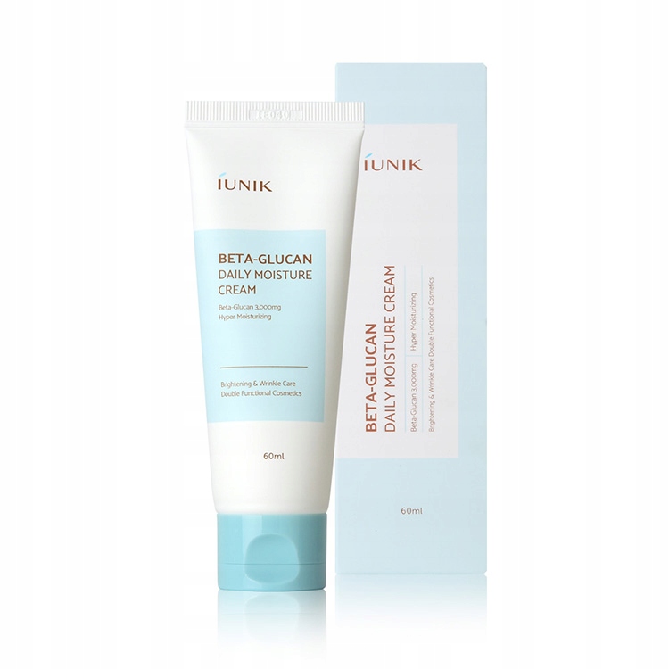 iUNIK Beta-Glucan Daily Moisture Cream Krem do twarzy Nawilżający 60ml - obrazek 5