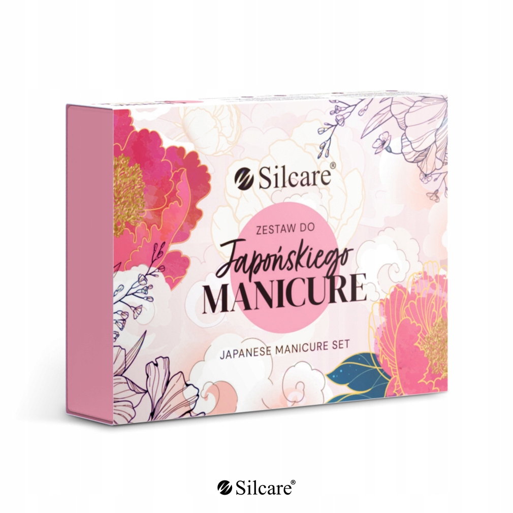 Silcare zestaw manicure japoński do pielęgnacji paznokci 12 elementów
