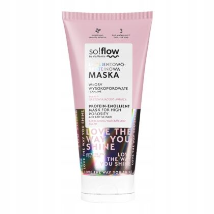 So!flow Maska do włosów wysokoporowatych 200ml TUBA