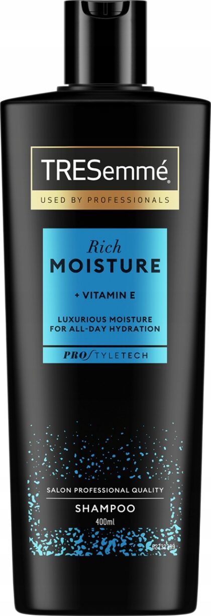 TRESemme Rich Moisture Vitamin E Szampon do włosów zniszczonych 400ml
