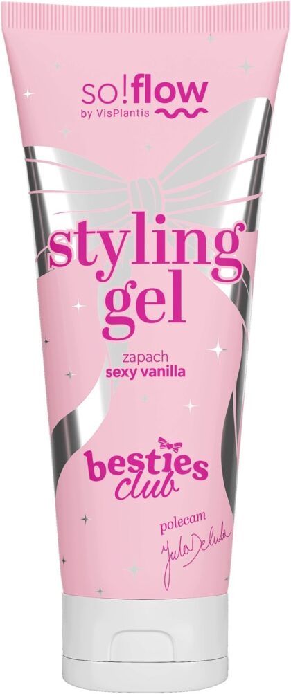 So!flow x Besties Club by Julka Żel podkreśla skręt, wygładza pasma 150ml