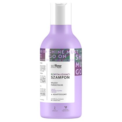 So!flow Szampon rewitalizujący do włosów farbowanych ochrona koloru 400ml
