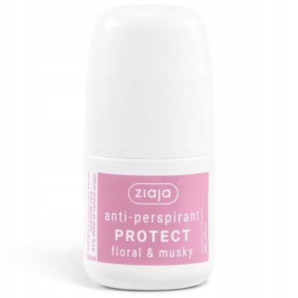 ZIAJA Antyperspirant w kulce Protect Floral & Musky 60 ml