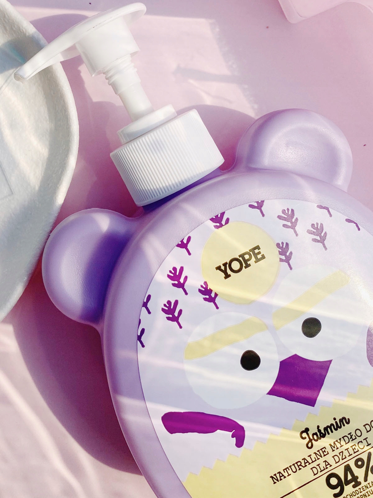 YOPE Naturalne mydło do rąk dla dzieci Jaśmin 400 ml 400 g - obrazek 5