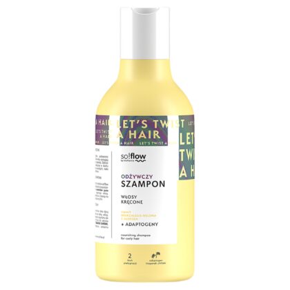 So!Flow odżywczy szampon dla włosów kręconych 400ml