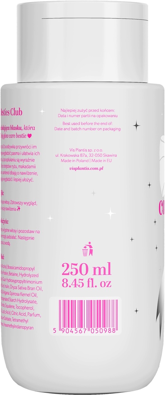 So!flow x Besties Club by Natalia Odżywka do włosów, dodająca blasku 250 ml - obrazek 3
