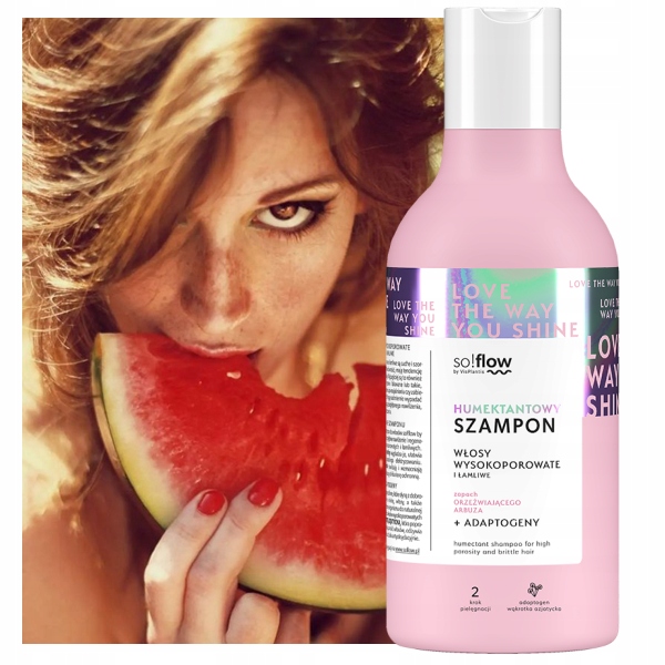 So!flow Szampon do włosów wysokoporowatych i łamliwych 400 ml - obrazek 2