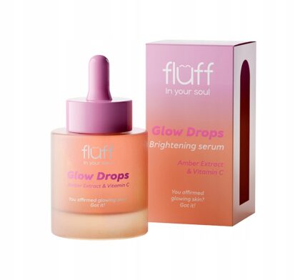 Fluff Serum rozświetlające z ekstraktem bursztynu i witaminą C 30ml