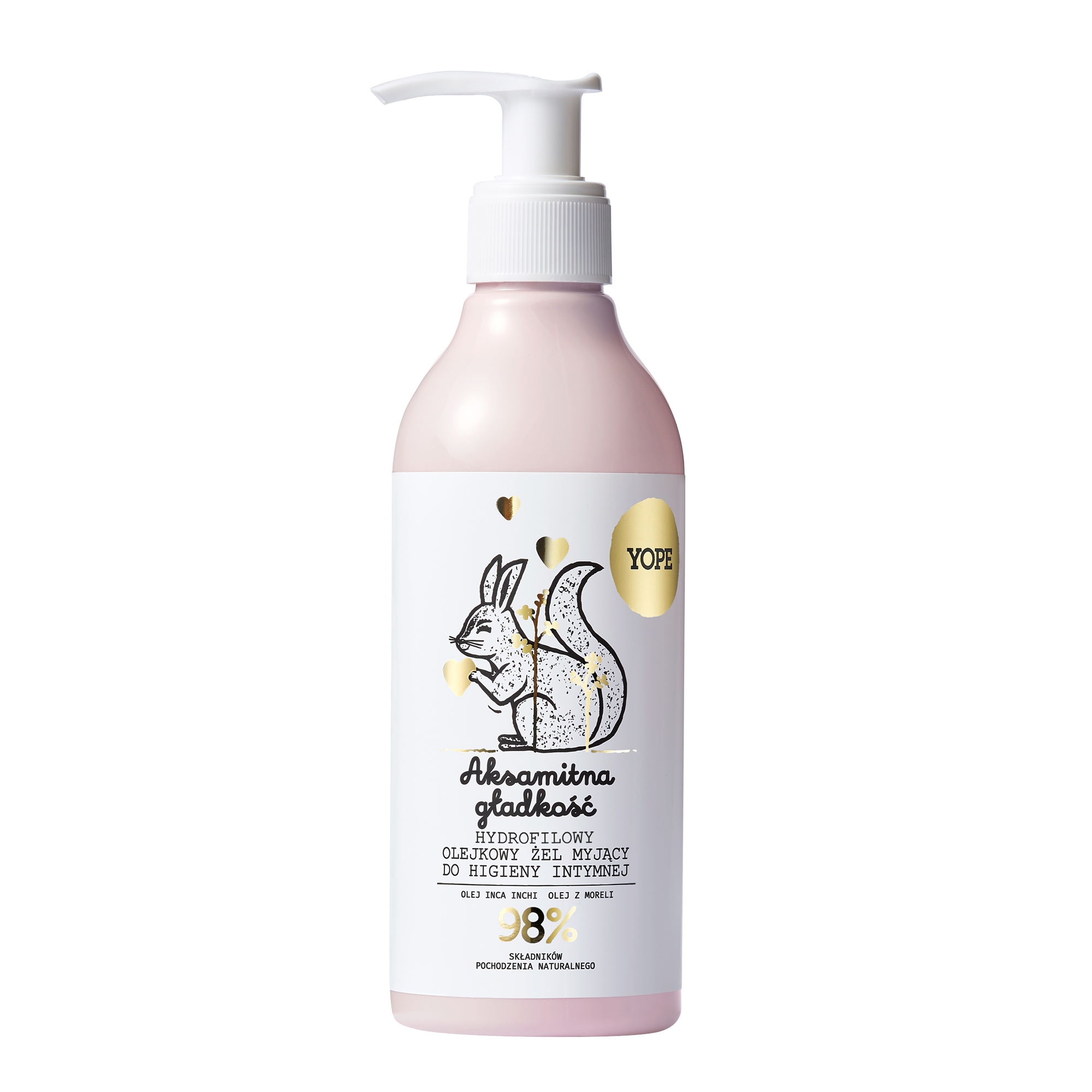 YOPE Hydrofilowy olejkowy intymny żel myjący Aksamitna gładkość 250 ml - obrazek 3