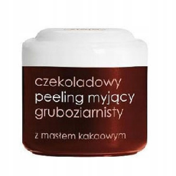 Ziaja czekoladowy peeling myjący gruboziarnisty z masłem kakaowym 200ml - obrazek 2