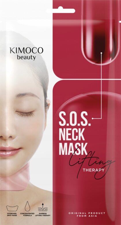 Kimoco Beauty S.O.S maseczka w płacie NA SZYJĘ 35g