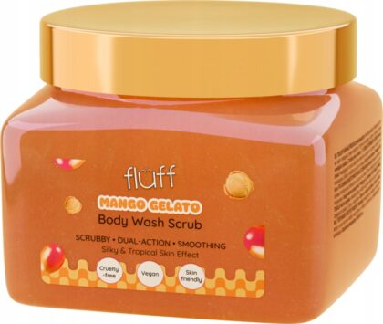 Fluff Peeling do mycia ciała Mango Gelato 350 ml