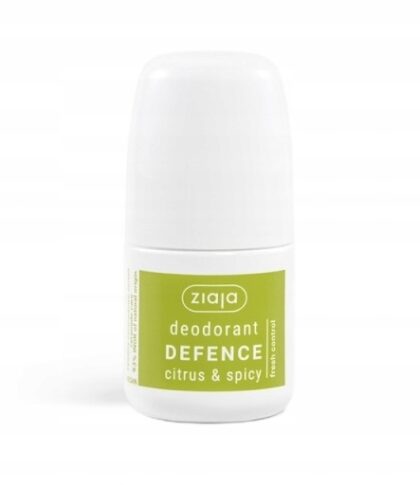ZIAJA Dezodorant w kulce Defence citrus & spicy Neutralizuje zapach 60ml