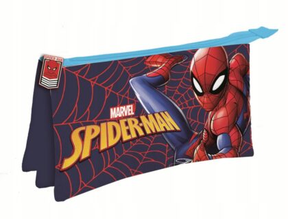 SPIDERMAN PIÓRNIK SASZETKA 3 przegrody 22 cm
