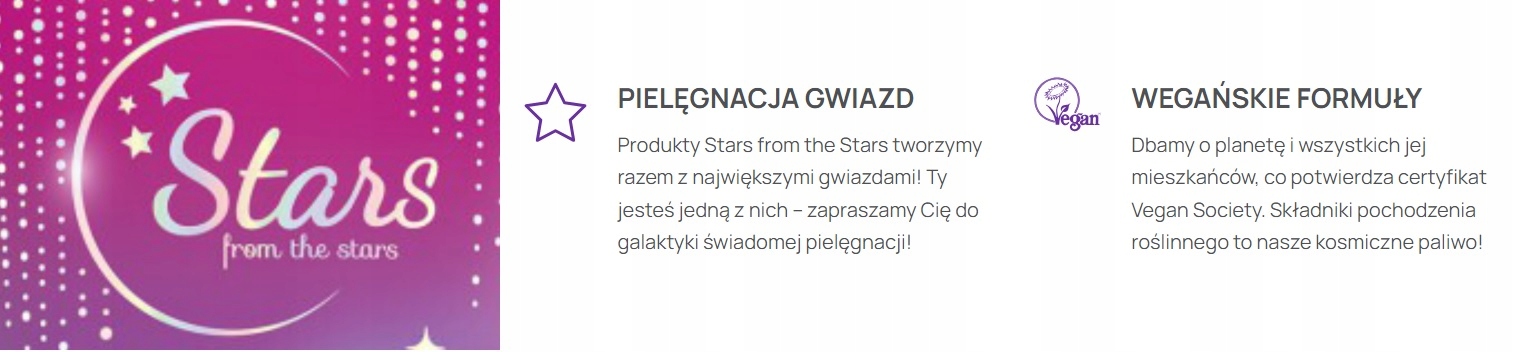 Stars from the Stars żel do mycia ciała z drobinkami Galaxy Magnolia 400ml - obrazek 2