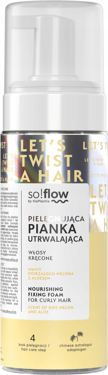 So!flow Pianka utrwalająca do włosów kręconych 170 ml