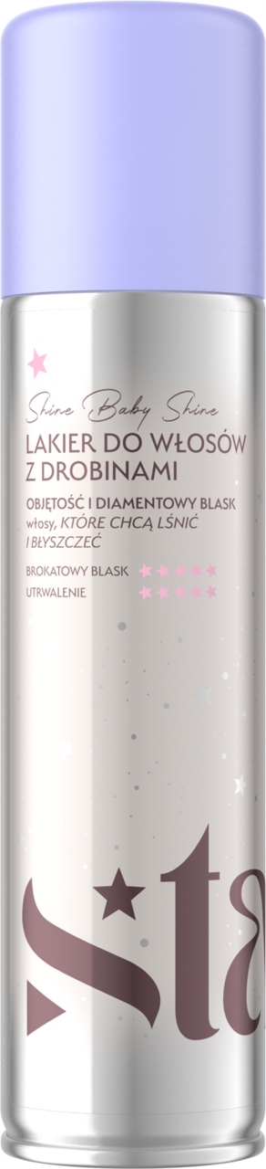 STARS Shine Baby Shine Lakier do włosów z drobinkami 150 ml