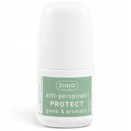 ZIAJA Antyperspirant w kulce protect Greenl & Aromatic 60 ml