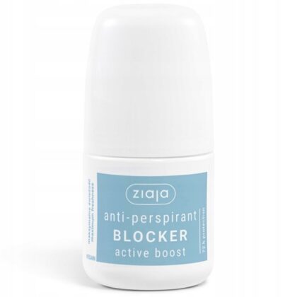 ZIAJA Antyperspirant bloker w kulce active boost 60 ml