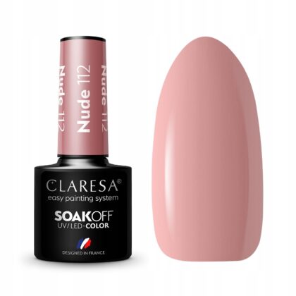 CLARESA LAKIER HYBRYDOWY 112 5g Odcienie brązu i beżu