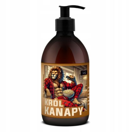 LAQ Żel pod prysznic 8W1 Lew Król Kanapy 500ml