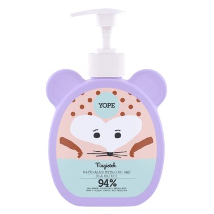 YOPE Naturalne mydło do rąk dla dzieci Nagietek 400 ml 400 g