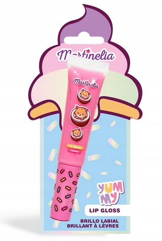 Martinelia Błyszczyk do ust dla dzieci różowy w tubce Lip Gloss YUMMY