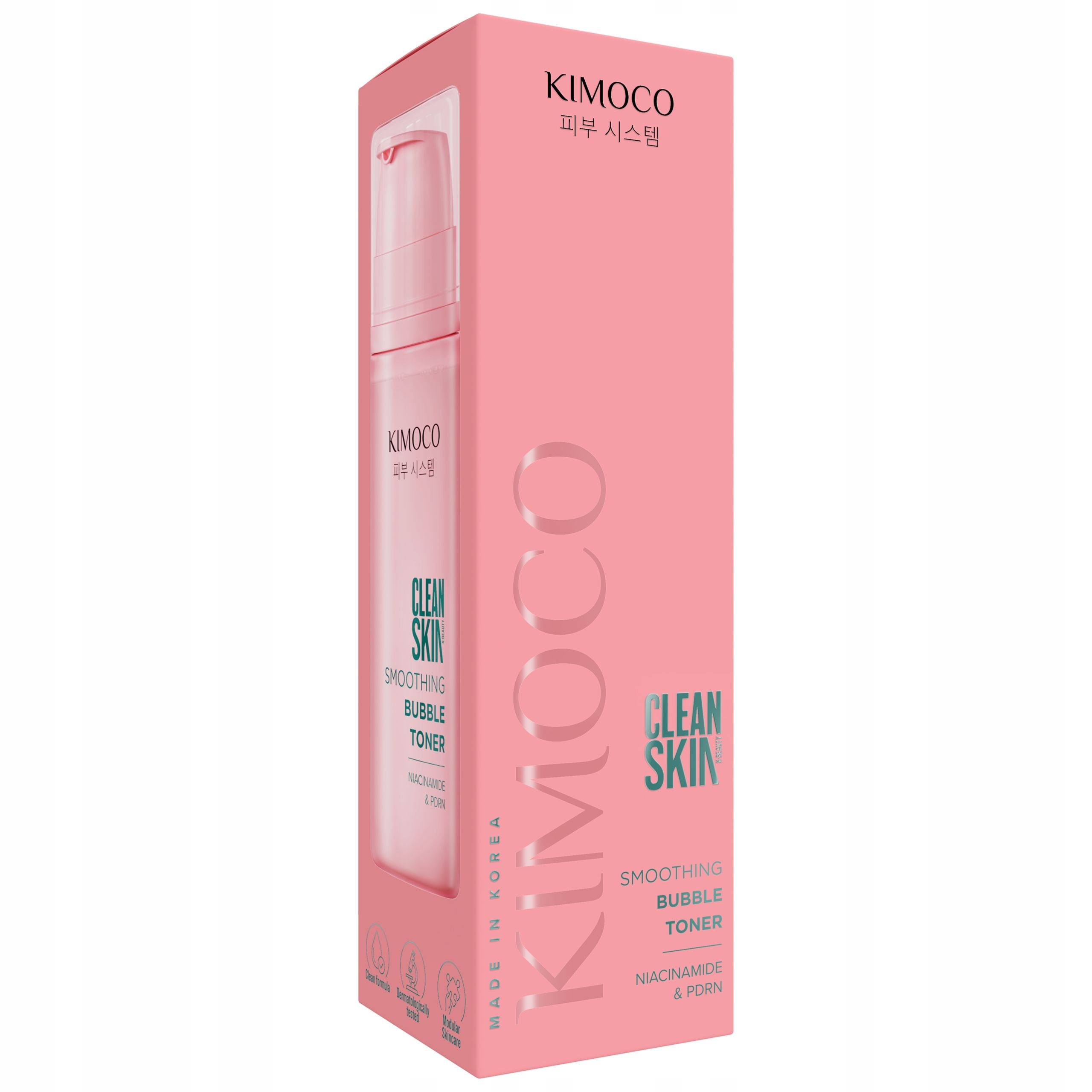 KIMOCO Clean Skin Koreański Tonik Pianka Do Twarzy Z Kolagenem i PDRN 150ml - obrazek 9