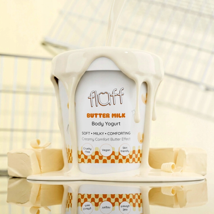 FLUFF Jogurt do ciała Butter Milk 180 ml - obrazek 3