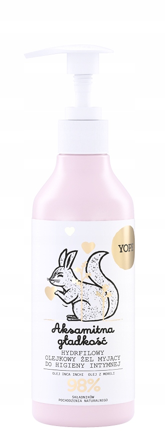 YOPE Hydrofilowy olejkowy intymny żel myjący Aksamitna gładkość 250 ml