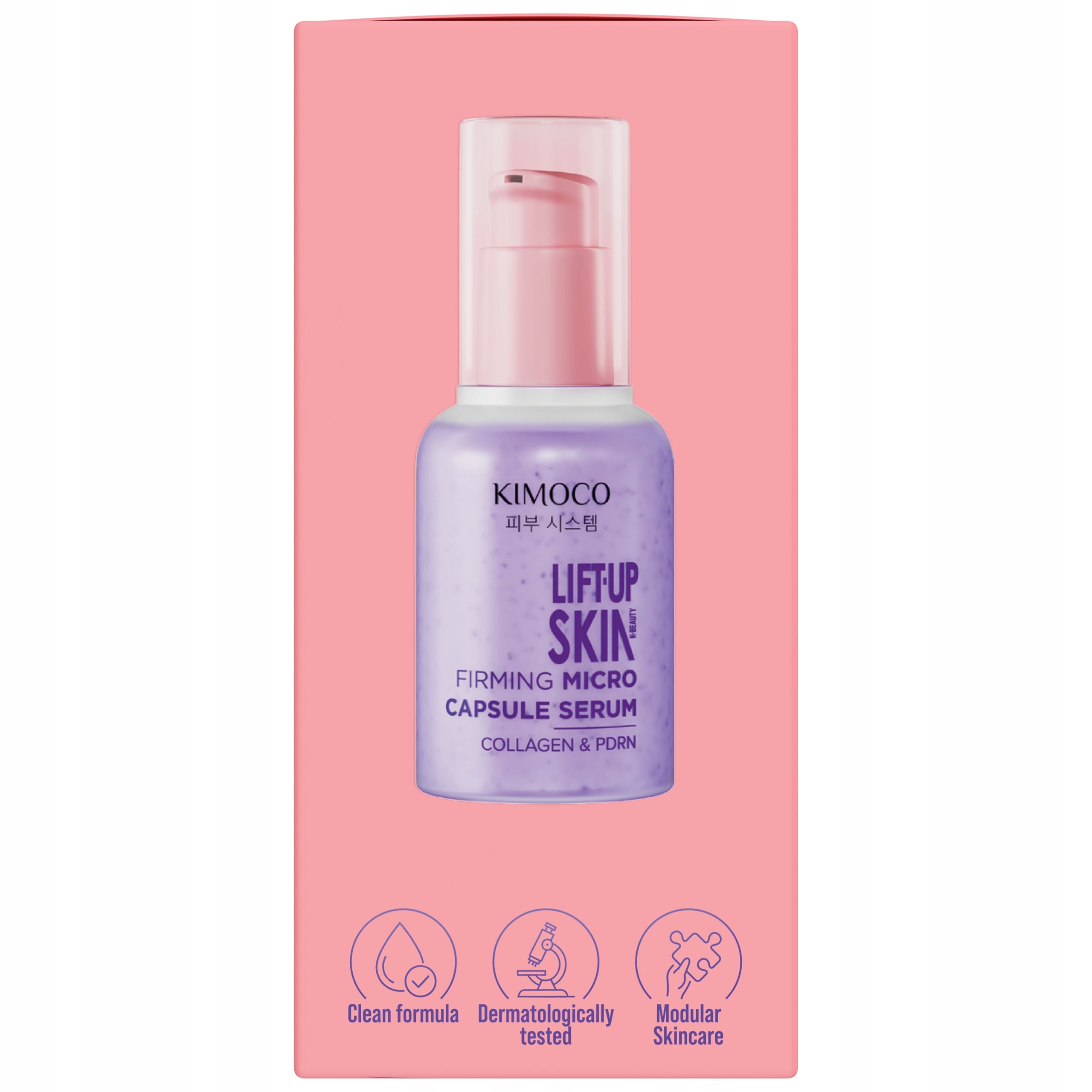 KIMOCO Lift Up Koreańskie Ujędrniające Serum Do Twarzy Mikrokapsułki 30ml - obrazek 8