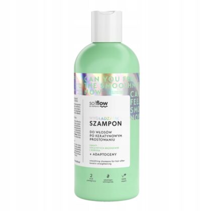 So!flow Wygładzający szampon do włosów po keratynowym prostowaniu 400 ml
