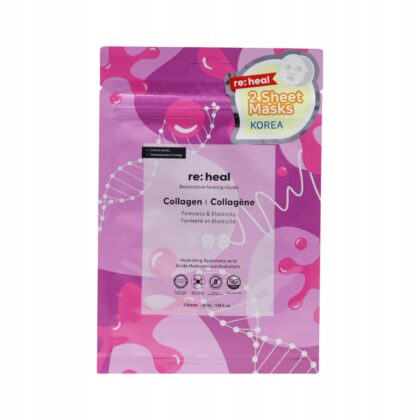 RE:HEAL COLLAGEN Maseczka w płachcie ujędrnienie i elastyczność (2 szt.)