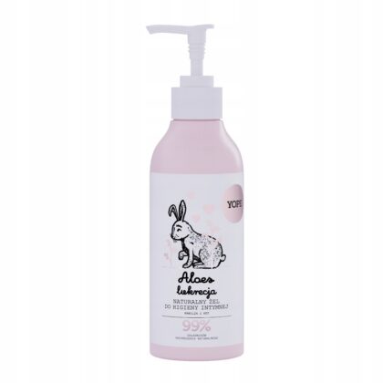 YOPE Naturalny żel do higieny intymnej Aloes Lukrecja 300 ml