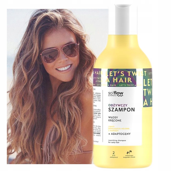So!Flow odżywczy szampon dla włosów kręconych 400ml - obrazek 6