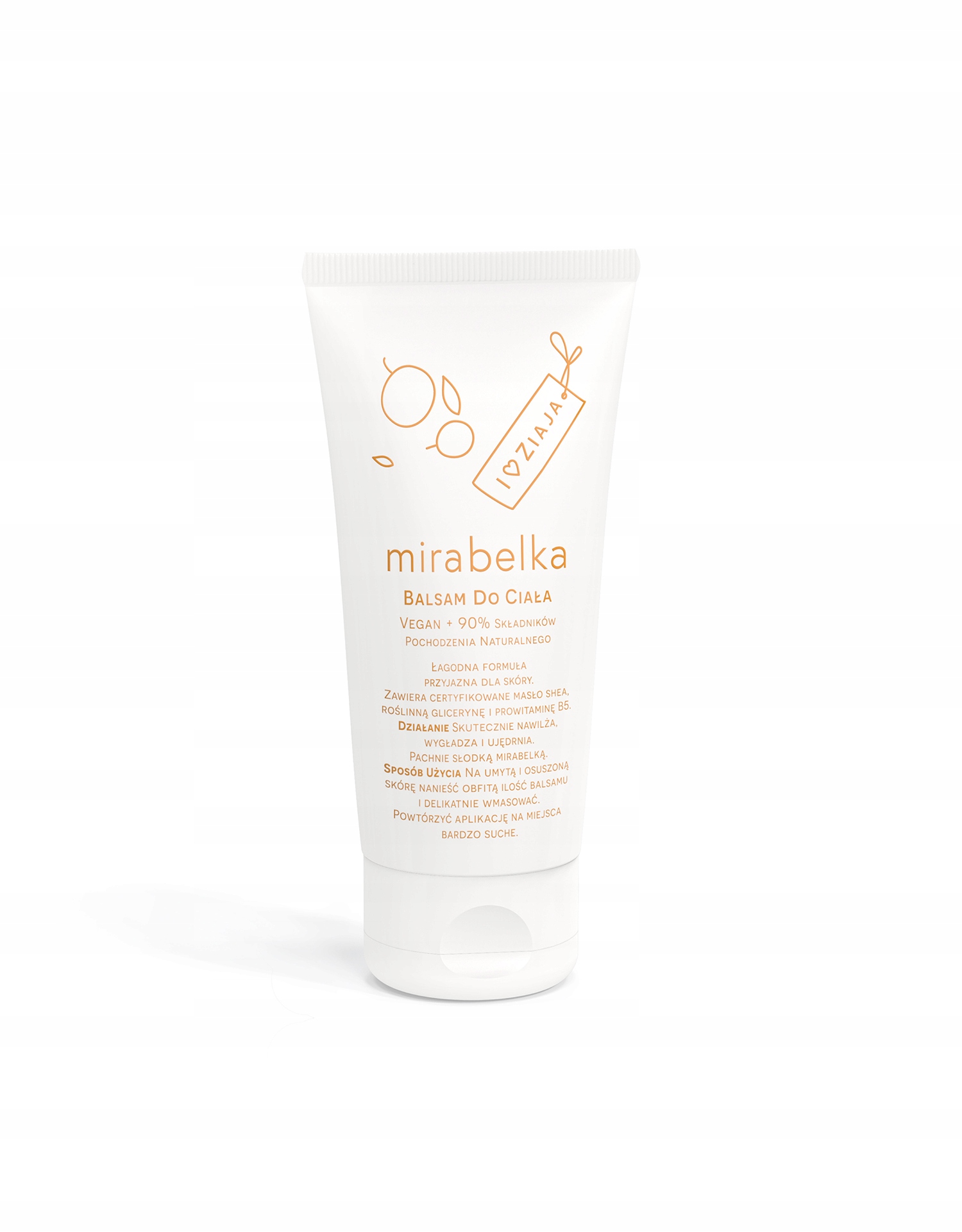 Ziaja Mirabelka nawilżający balsam do ciała 160 ml - obrazek 2