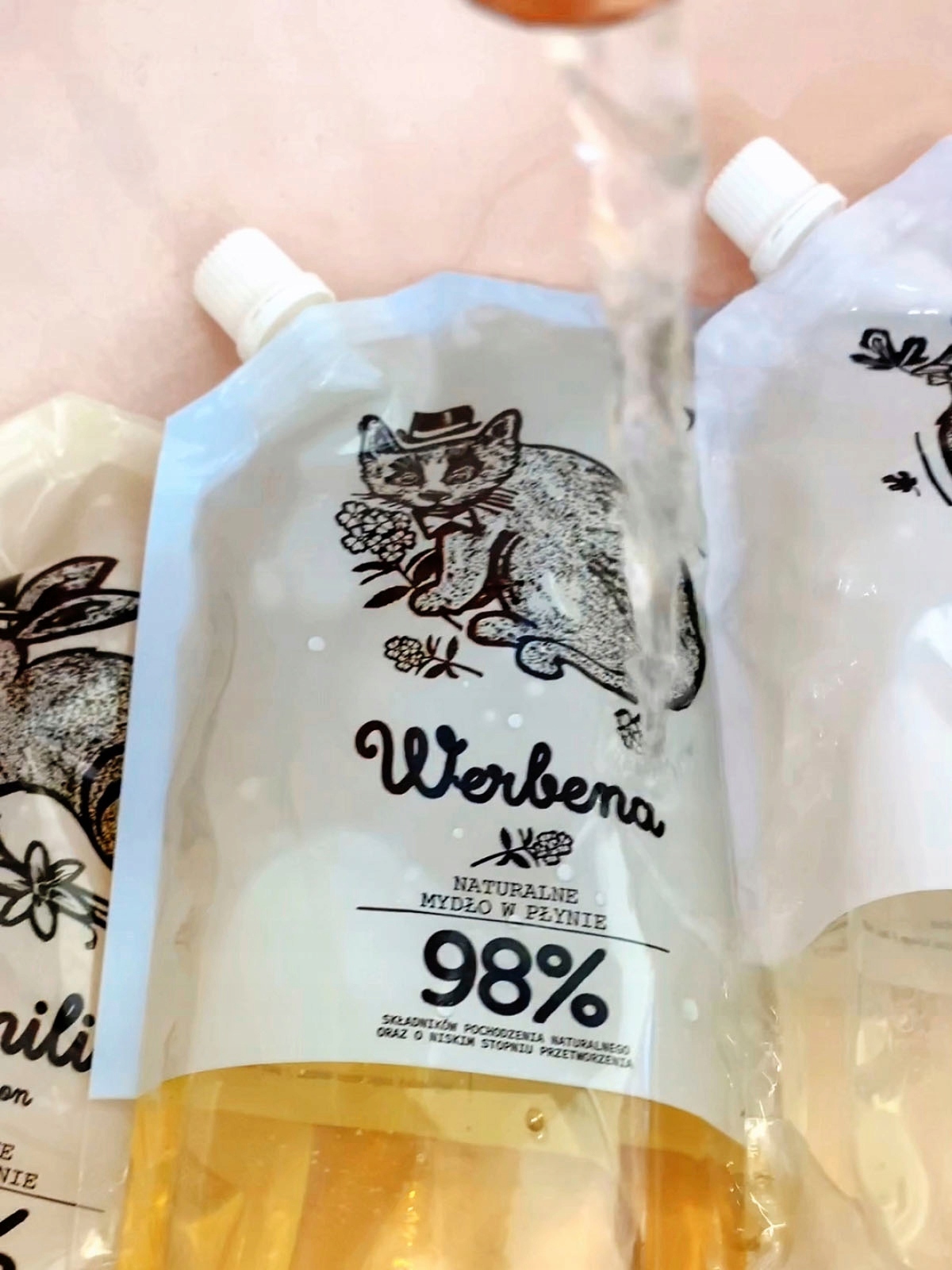 Yope Refill Zapas Naturalne Mydło do rąk Werbena 500ml - obrazek 3