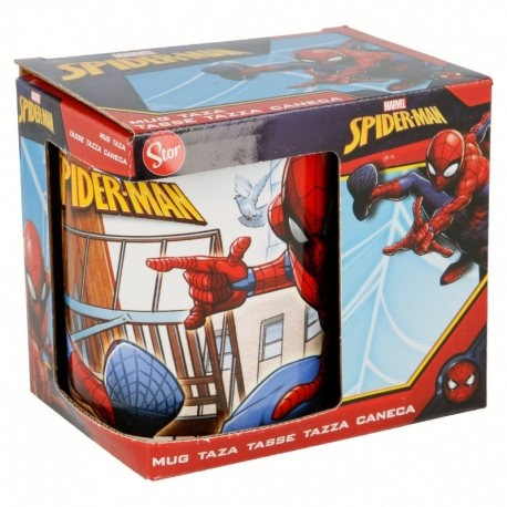 SPIDERMAN KUBEK CERAMICZNY Z UCHEM 325 ml - obrazek 2