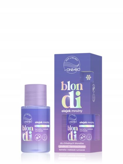Hair In Balance By ONLYBIO Blondi Olejek mroźny do chłodnych blondów 20 ml
